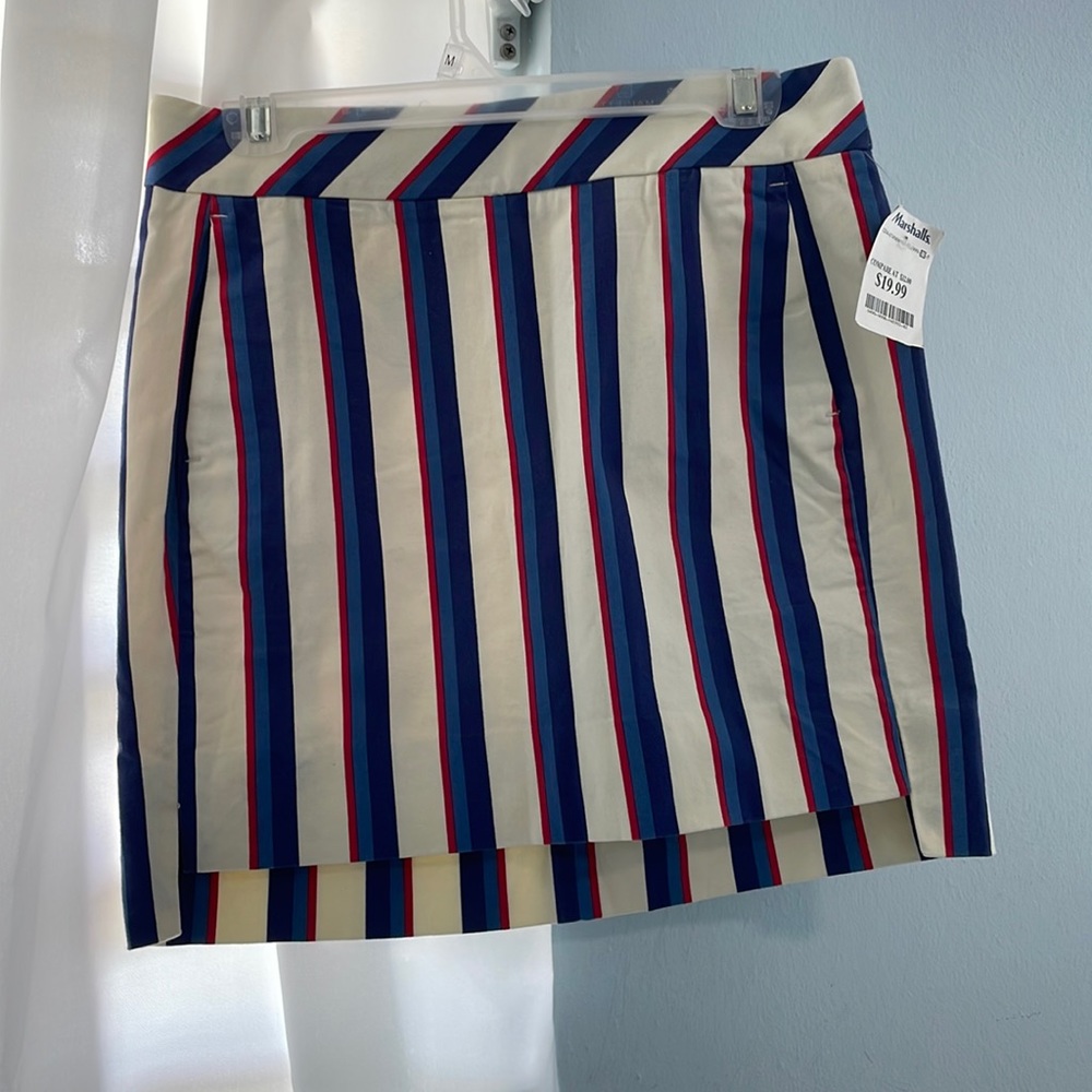 NWT Red white and blue skirt